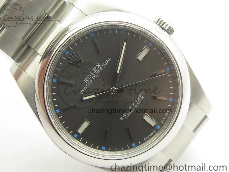 MiroTime 0507 Oyster Perpetual 39mm 114300 ARF 1:1 Best Edition 904L SS Case and Bracelet Gray Rhodium Dial SH Resilient 3394